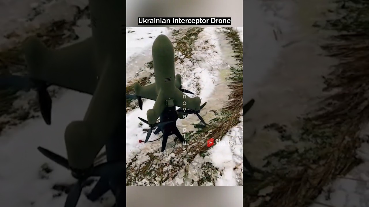 Drone vs Drone: Ukrainian Interceptor Drone in Action!