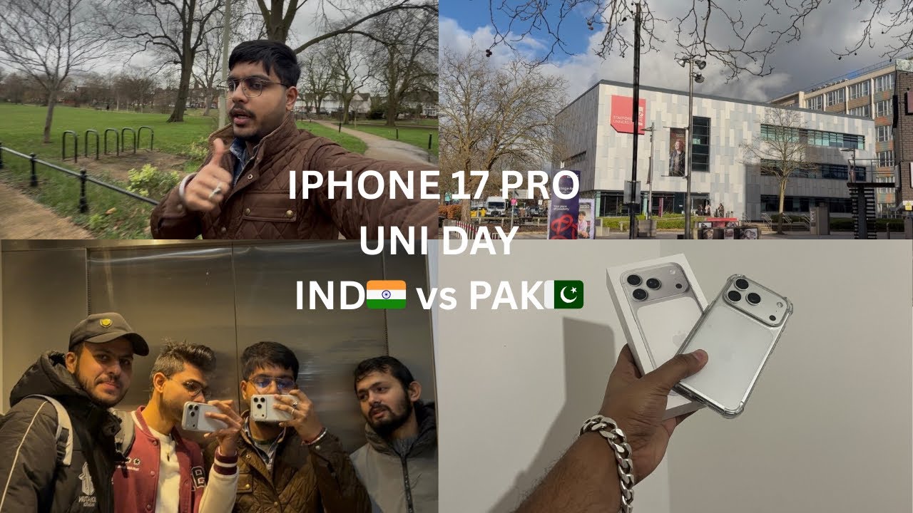 iPhone 17pro uni day ind🇮🇳 vs pak🇵🇰