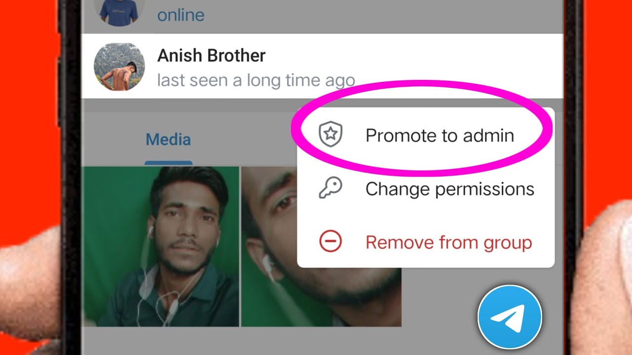 Telegram group promote to admin settings | Promote to admin option in telegram group
