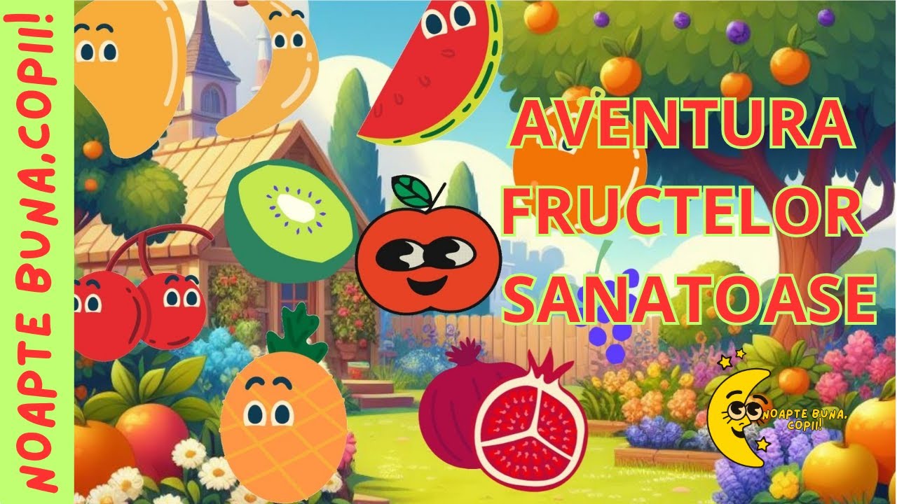 Aventura Fructelor Sanatoase 🍎🍍🥝🍌🍉🍇🍒