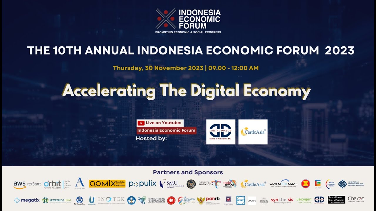 [FGD SESSION] Accelerating The Digital Economy | The 10th Annual IEF 2023