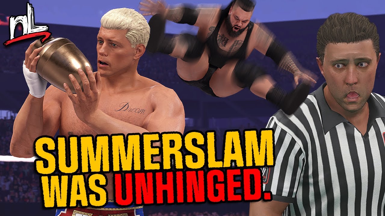 Our SummerSlam Was Insane... (WWE 2K25 Highlights)