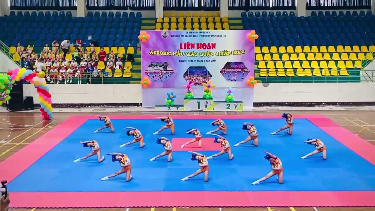 Liên hoan Aerobic Mẫu Giáo Quận 4 năm 2024 -Trường Mầm Non Sơn Ca 12