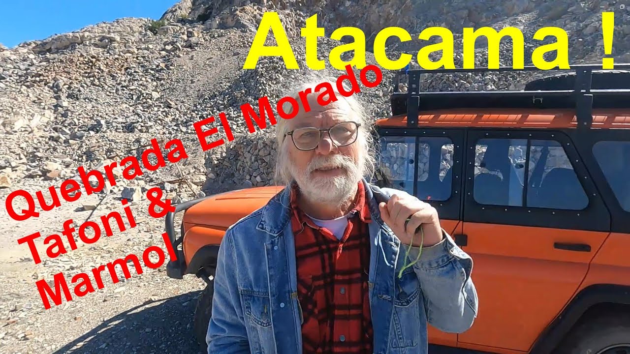 Geolog&iacute;a de la Quebrada El Morado en Atacama: Taffoni, terrazas y marmol.