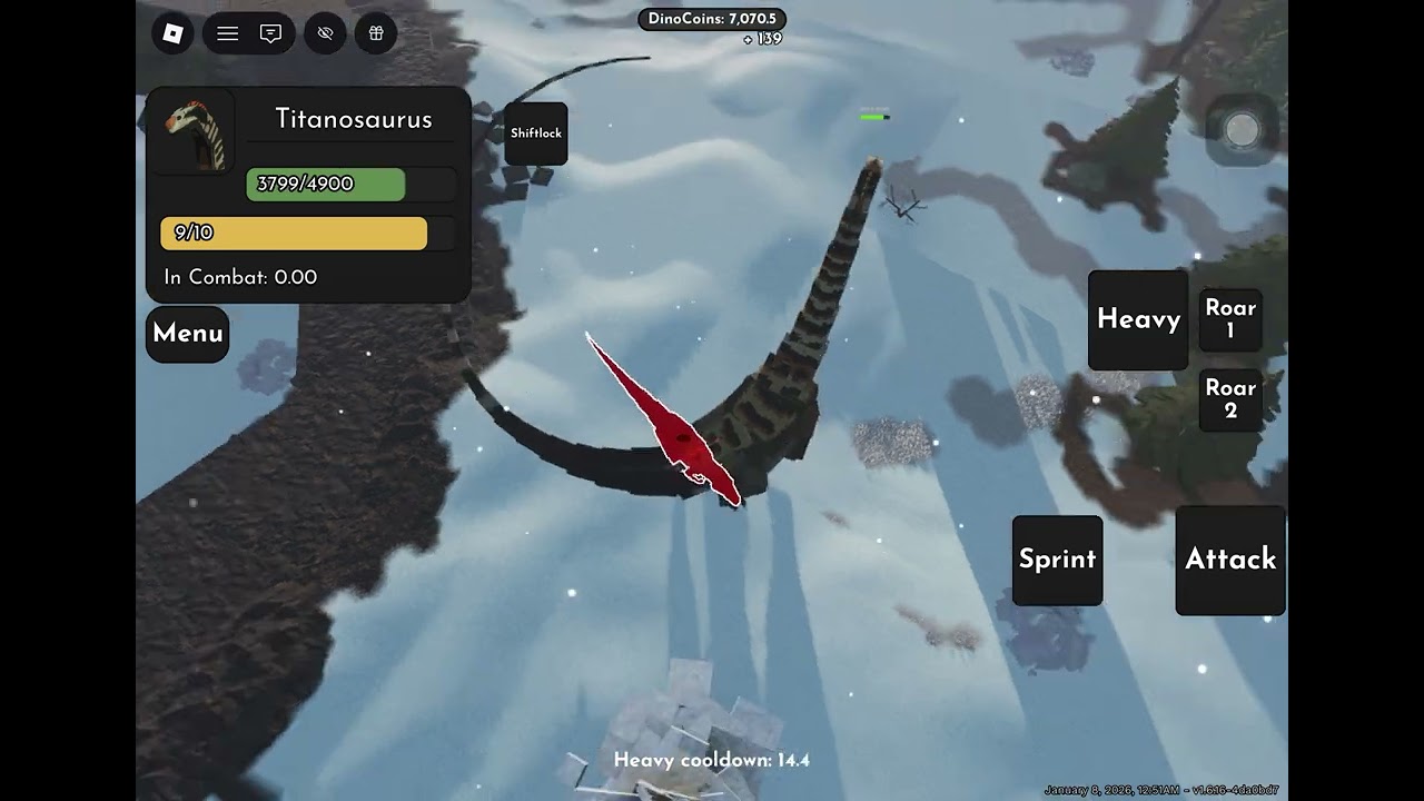 Ruining d Rex and yeti trike’s 1v1 match 😂