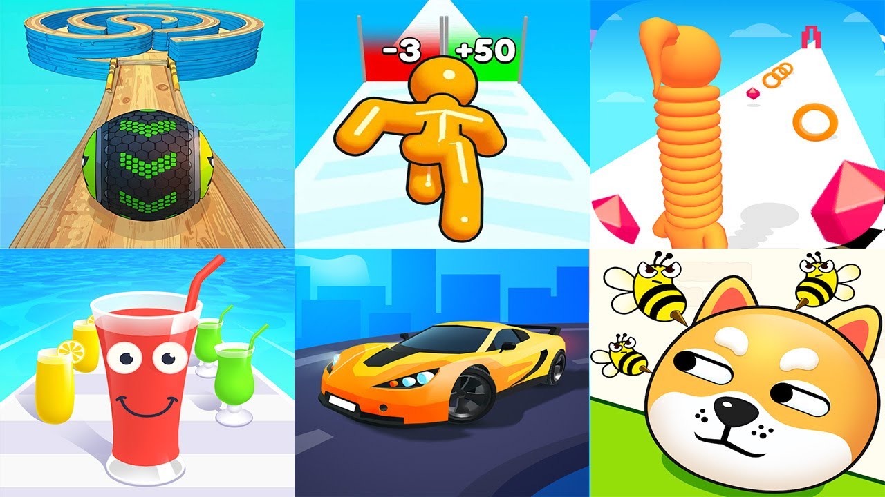 Going Balls, Tall Man Run, Long Neck Run, Juice Run, Race Master 3D, Save The Dog
