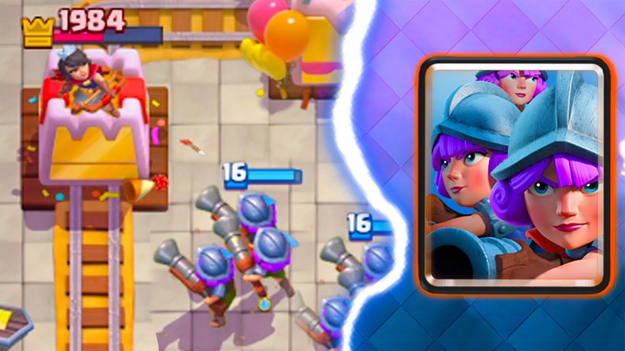 Uzun Aradan Sonra *&Uuml;&ccedil; Silahş&ouml;r* ile Oynadım Clash Royale