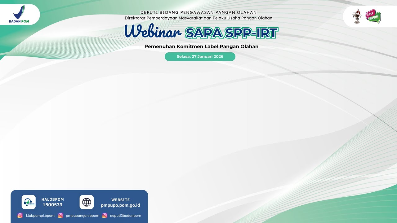 Webinar SAPA SPPIRT 27 Januari 2026