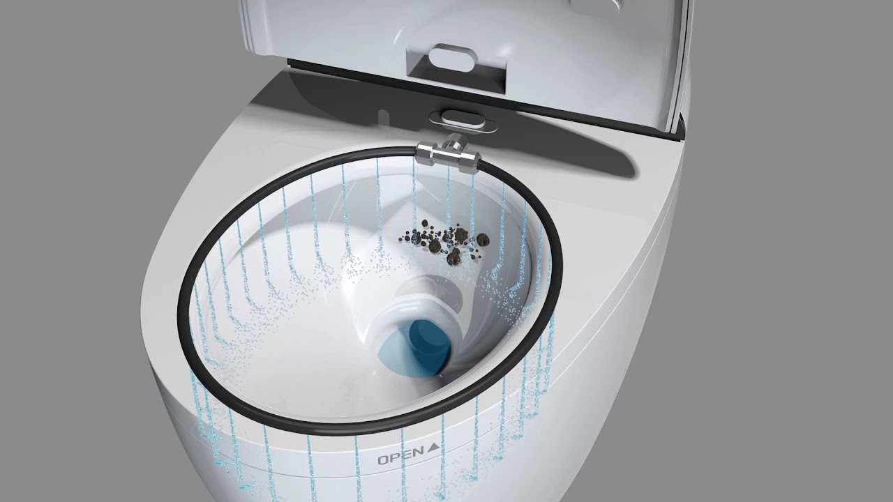 Vacuum Toilet VT1800  Water Saving Toilet uses 1.8 liters