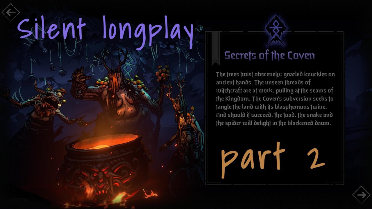 [Silent Longplay] Secrets of the Coven Kingdoms campaign - Darkest Dungeons 2 - Part 2