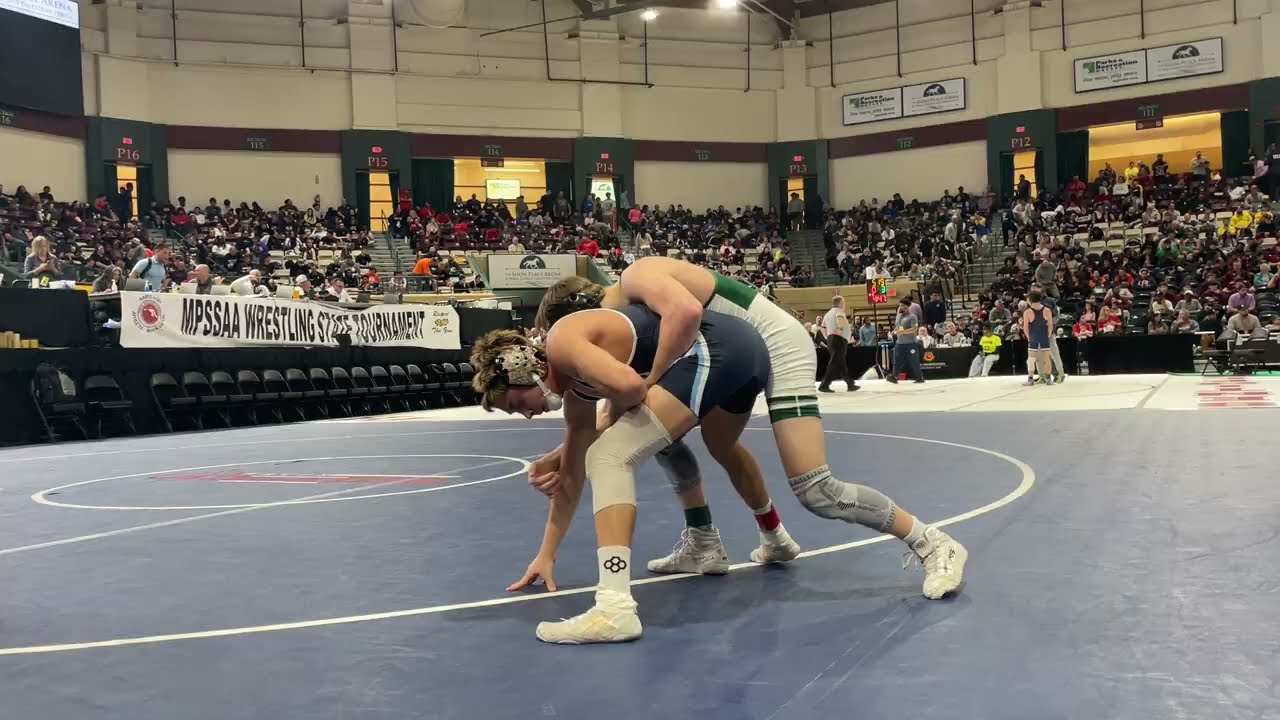 Bennett vs Huntingtown 120 lbs 1A/2A States 1st Round. 3/5/2026