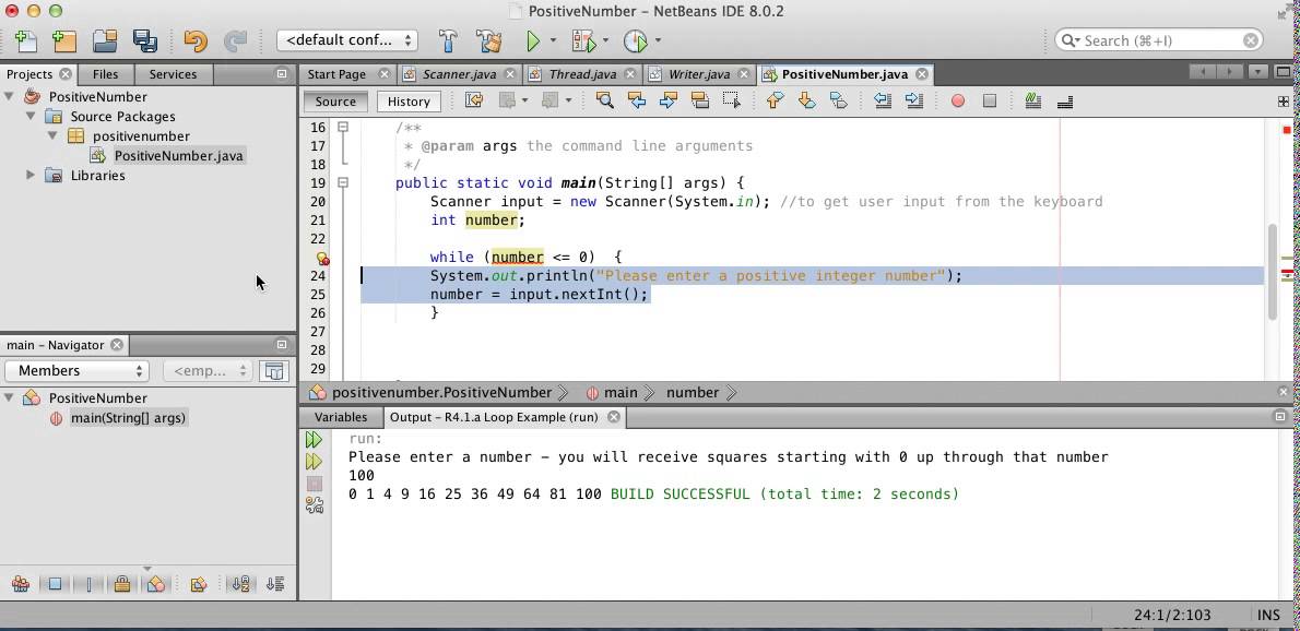 Using a loop to validate input
