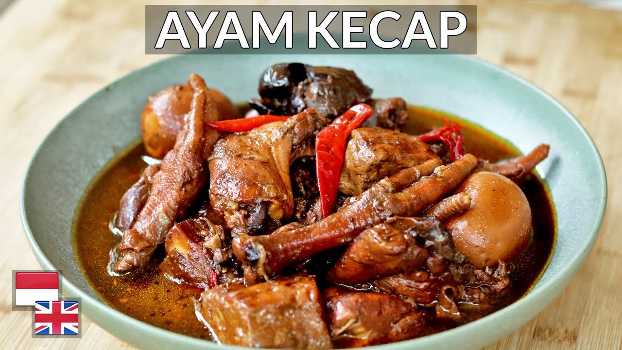 Resep Ayam Kecap: Lengkap Dengan Tahu, Telur, Ati, Ceker [Empuk Manis]