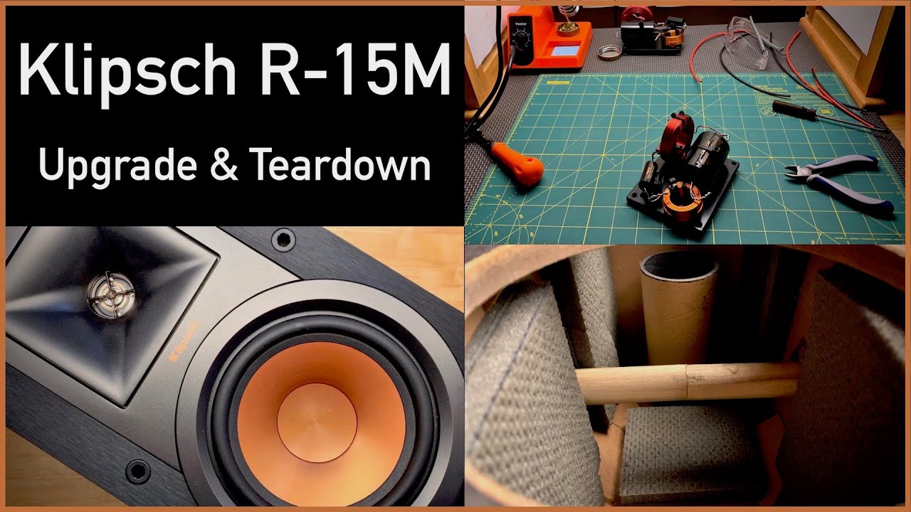 Klipsch R-15M — модернизация и разборка