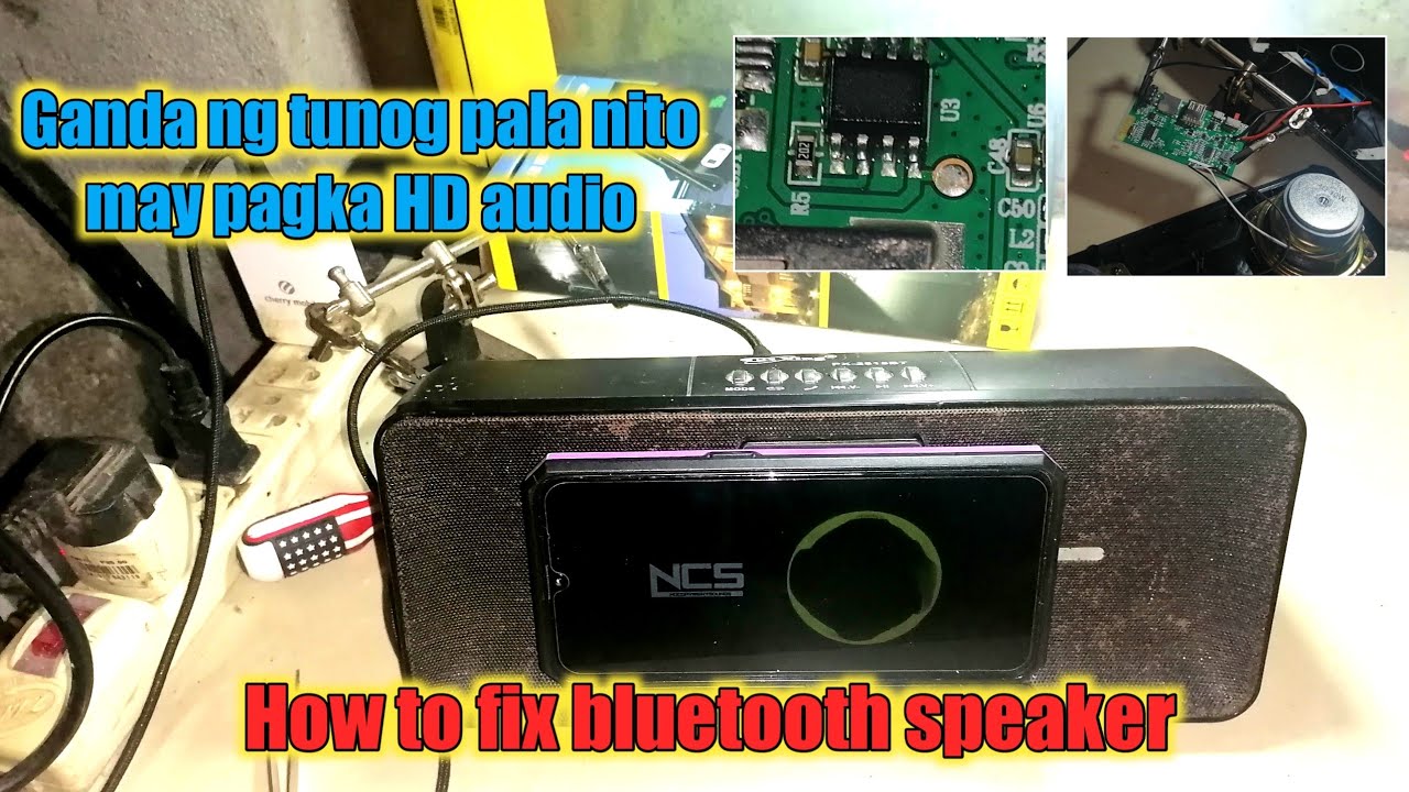 Tamang diskarte sa pag repair ng Bluetooth Speakers