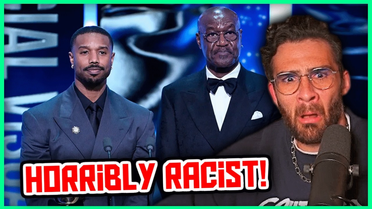 BBC Refuses To Cut N-Word Incident From BAFTAs (But Censors Anti-War Speech) | Hasanabi Reacts