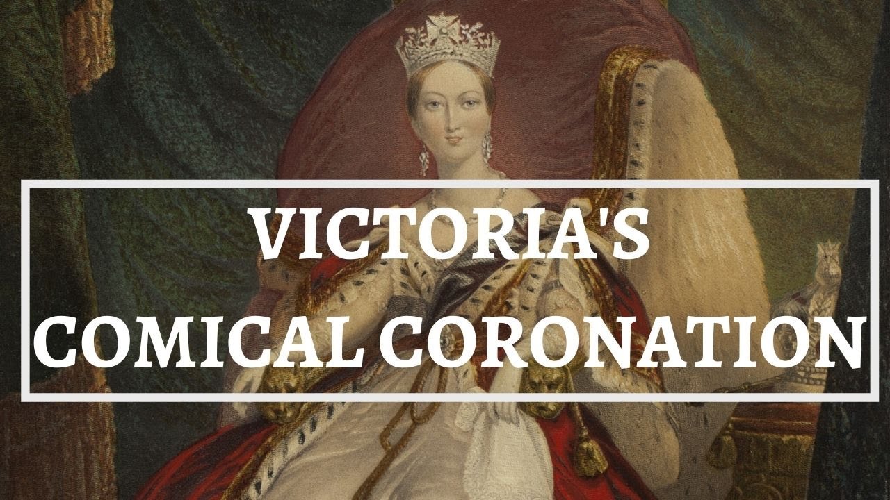 The Story of QUEEN VICTORIA & her COMICAL CORONATION. Funny Royal Stories. What is a Coronation Like