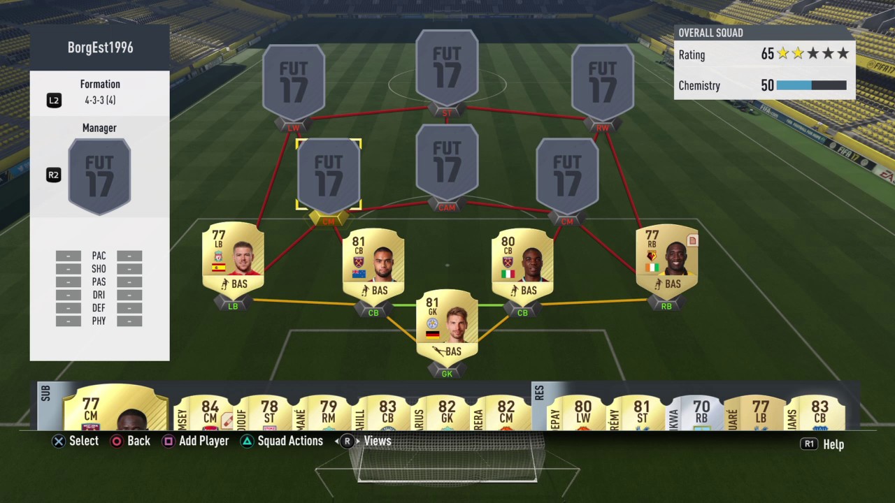 FUT17 Squad 7-15k market crash