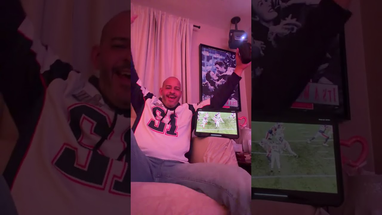 Patriots vs Texans Playoffs 4th Quarter Watch Party Reaction Perry3x