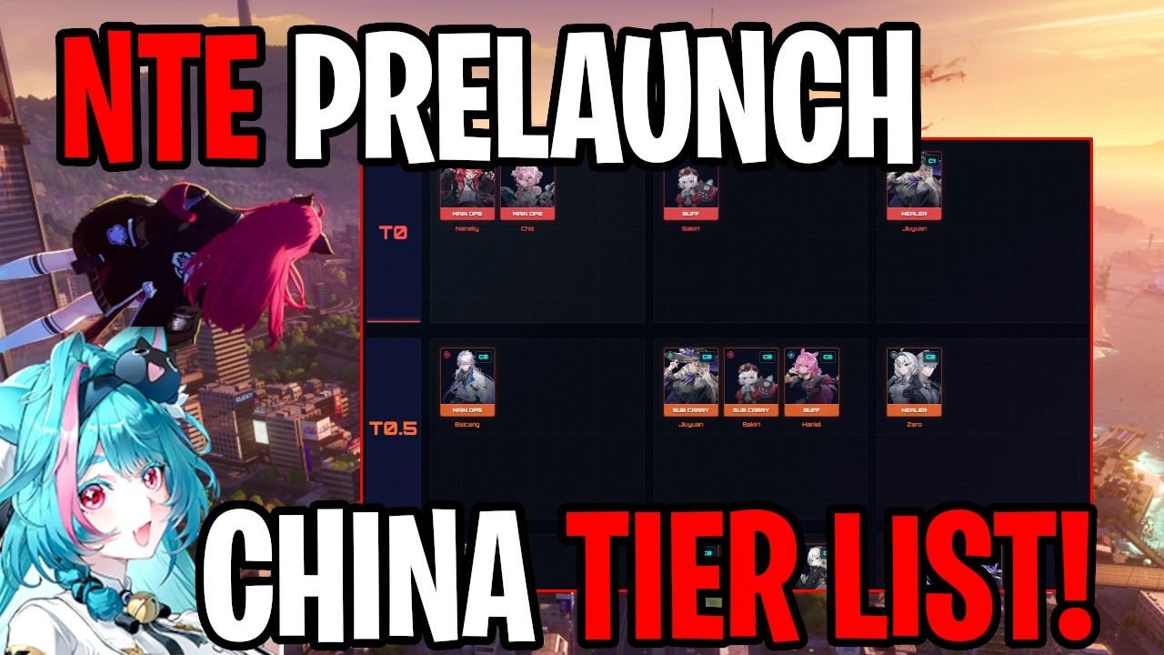 NTE Global Launch Tier List! Nerfs & Buffs Changed ALOT! [Neverness To Everness]