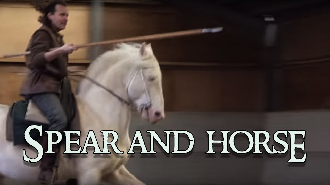 How many ways can you carry a spear on horseback? (and an experiment!)