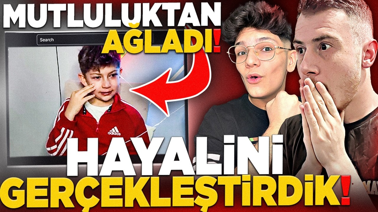 SASUKE İLE 8 YAŞINDAKİ EYZENİ'İN HAYALİNİ GER&Ccedil;EKLEŞTİRDİK . MUTLULUKTAN AĞLADI ! | PUBG Mobile