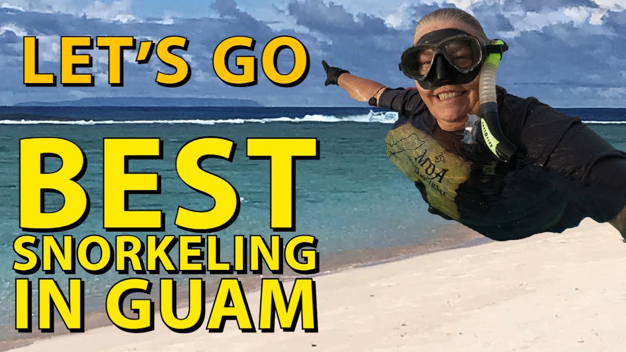 Snorkeling in Guam at Ritidian