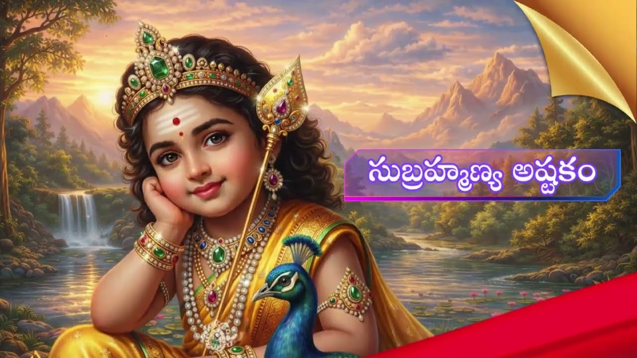 శ్రీ సుబ్రహ్మణ్య అష్టకం | నాగదోష నివారణ | కేతు శాంతి స్తోత్రం | Lord Kartikeya Powerful Stotram
