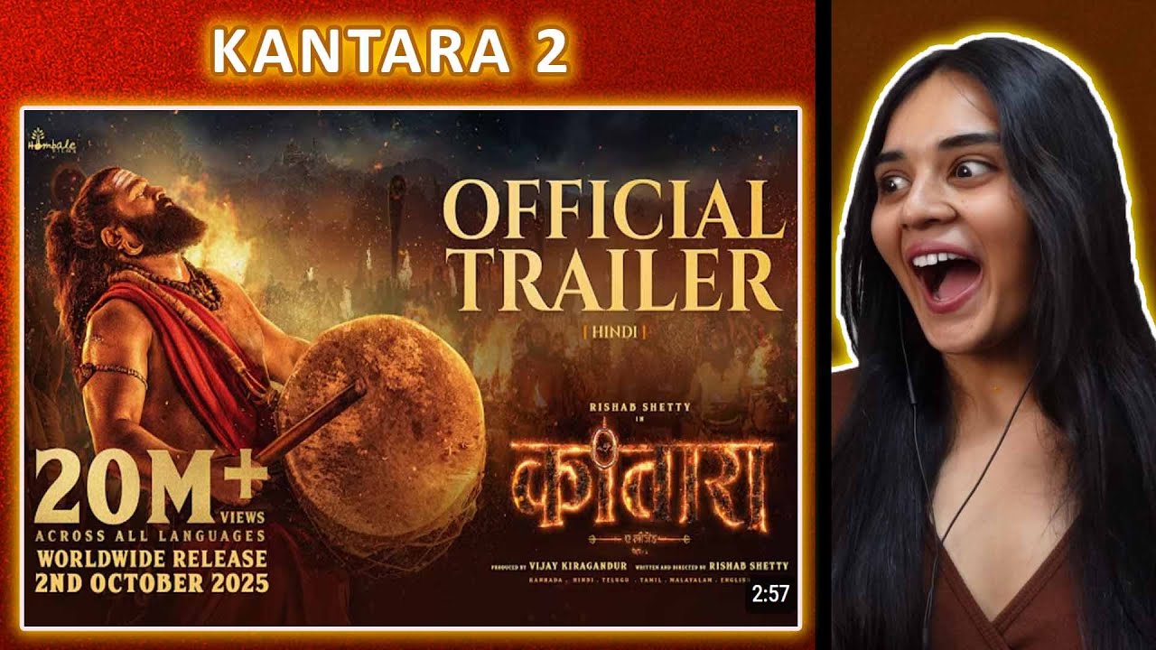 Kantara A Legend Chapter-1 Trailer REACTION | Rishab Shetty | Sapthami G | Neha M.