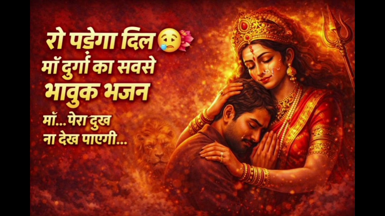 माँ दुर्गा का रुला देने वाला भजन 😢🌺 | Emotional Durga Mata Song | Sherawali Maa