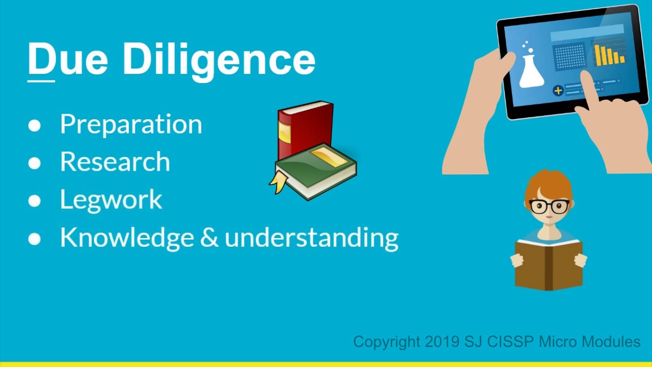 Due Diligence vs Due Care - CISSP Domain 1 - Security and Risk Management
