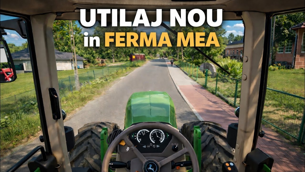 Ferma de la tara Ep5 - O noua balotiera in ferma