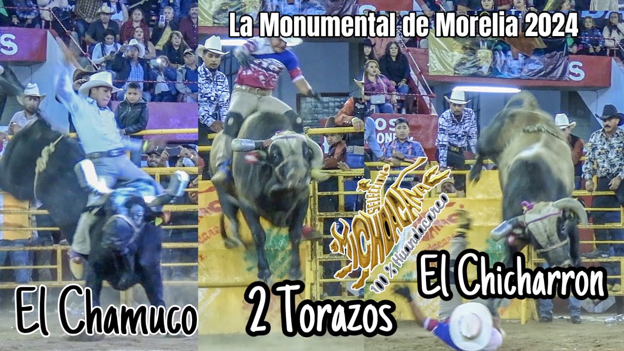 EL CHAMUCO Y EL CHICHARRON 2 TORAZOS DE SELECCION MICHOACAN EN LA MONUMENTAL DE MORELIA 2024