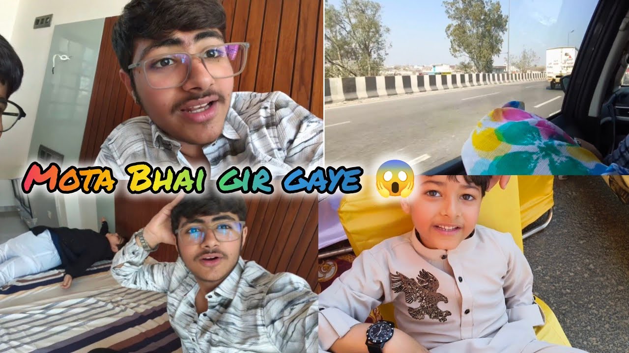 Mota Bhai Bed Se Gir Gaya 😱 Or Pant Fat Gayi 😂