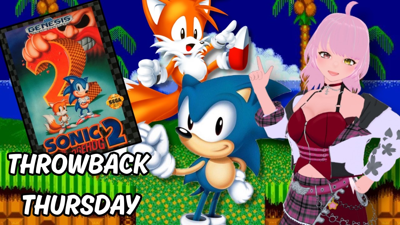 Throwback Thursdays: Sonic The Hedgehog 2 (Genesis) #vtuber #gaming #sega #retrogaming #sonic