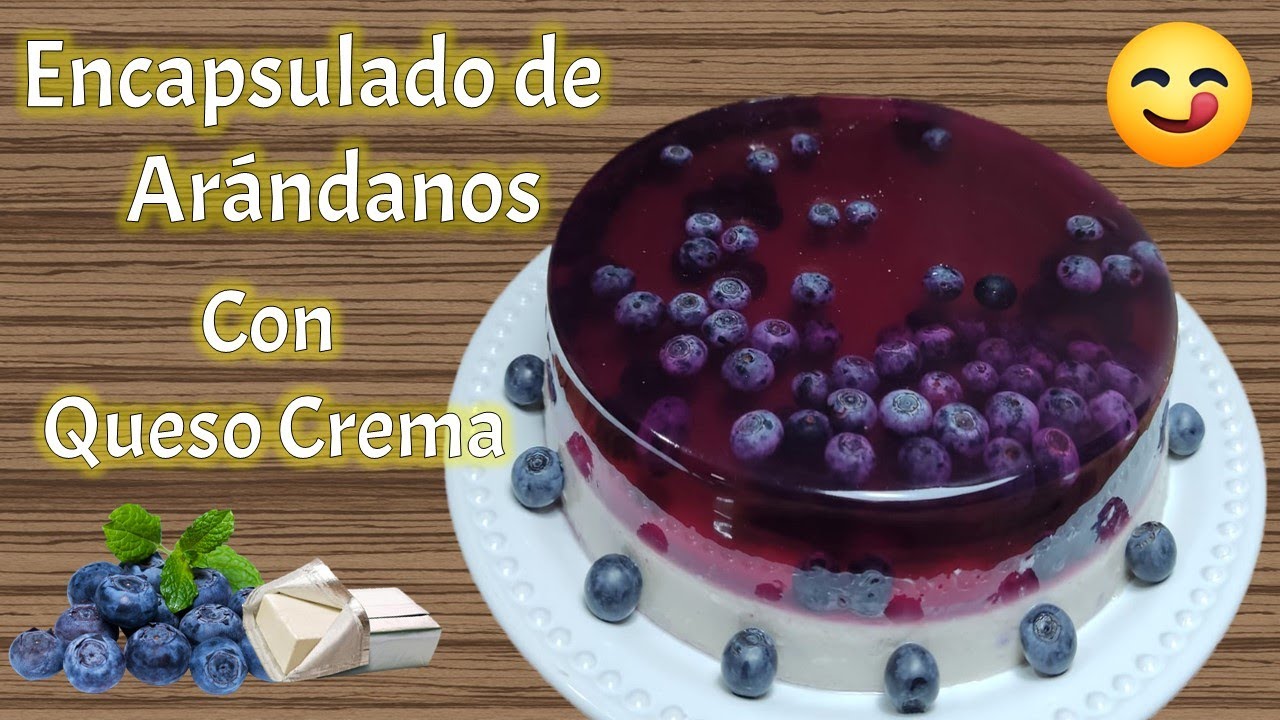 ENCAPSULADO DE ARANDANOS Y QUESO CREMA               #GELATINAENCAPSULADA #GELATINADEARANDANOS