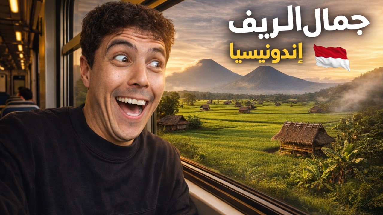 ركبت قطارًا محليًا في ريف إندونيسيا إلى وجهة مجهولة&hellip; ما رأيته صدمني حقًا!🤯 🇮🇩RURAL INDONESIA SHOCKED