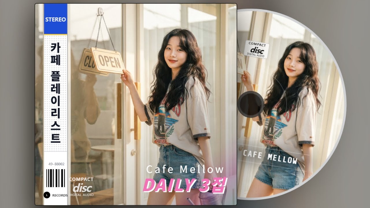 ☕ 틀어 놓으면 기분 좋아지는 카페 음악 모음 3집 ✨ 창가에 쏟아지는 투명한 햇살