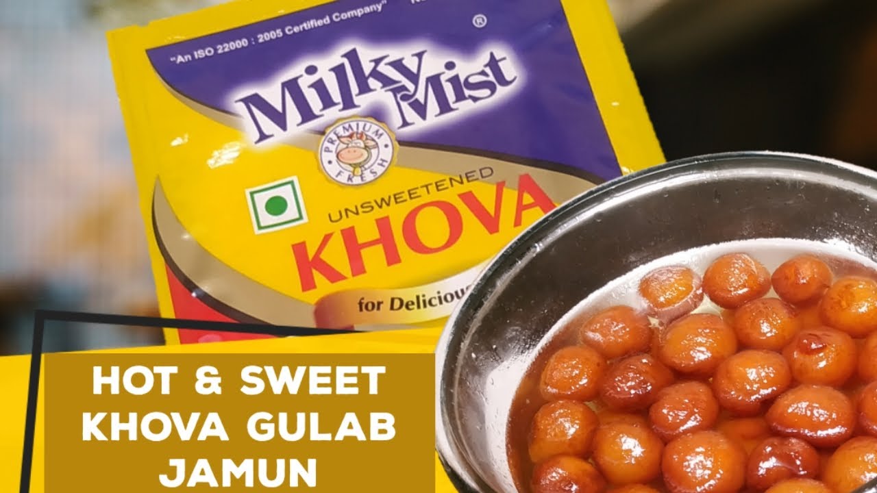 KHOVA MILKY MIST GULAB JAMUN 31/05/21| Easy, soft and tasty jamun| no soda - GULAB JAMUN recipe.