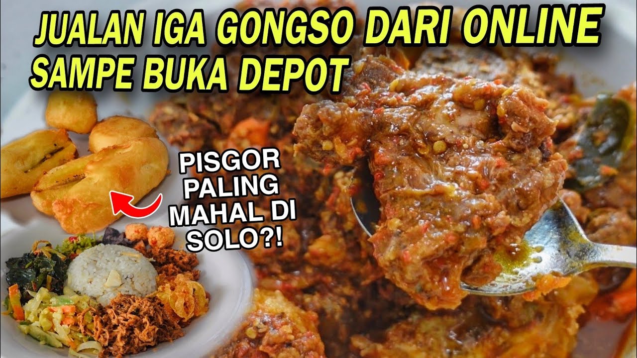 IGA GONGSO NYA JUARA PEDES MANTEB MROPOL !! LARIS MANIS DARI ONLINE SEKARANG UDA BUKA DEPOT.