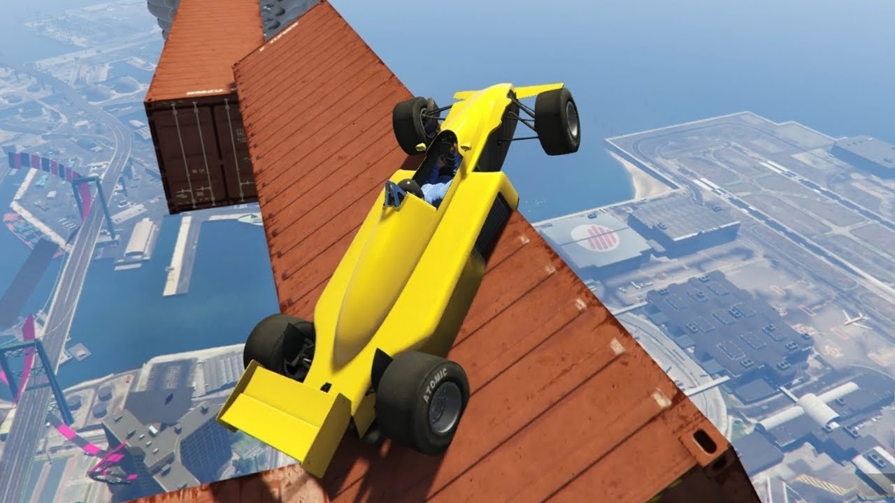 LASTIG PARKOUR IN F1 RACEAUTO! (GTA V Online Races)
