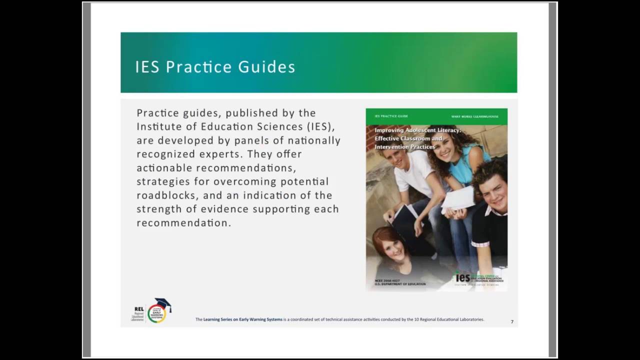 Planning High School Academic Interventions for At-Risk Students by an EWS Part 2 (REL Southeast)