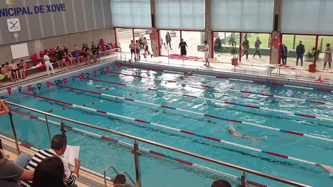 23/24 Liga alevín, J5, Xove, 400 ESTILOS MASC
