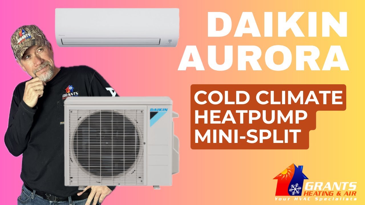 Daikin AURORA Single Zone Mini Split Heat Pump for Cold Climates | Step-by-Step HVAC Tutorial