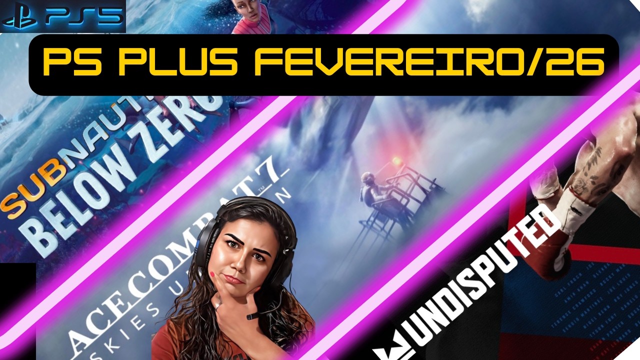 🎮 PS PLUS FEVEREIRO 2026 - VALE A PENA? REVIEW EM 4K