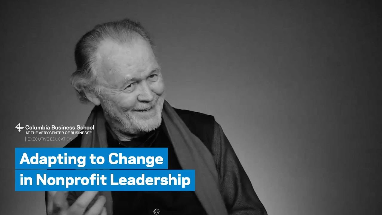 Adapting to Change in Nonprofit Leadership