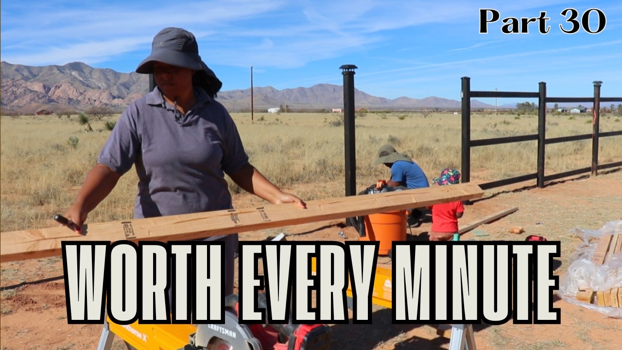 We’re Not There Yet… But This Felt Big | Homestead Fence Build | Homestead in AZ