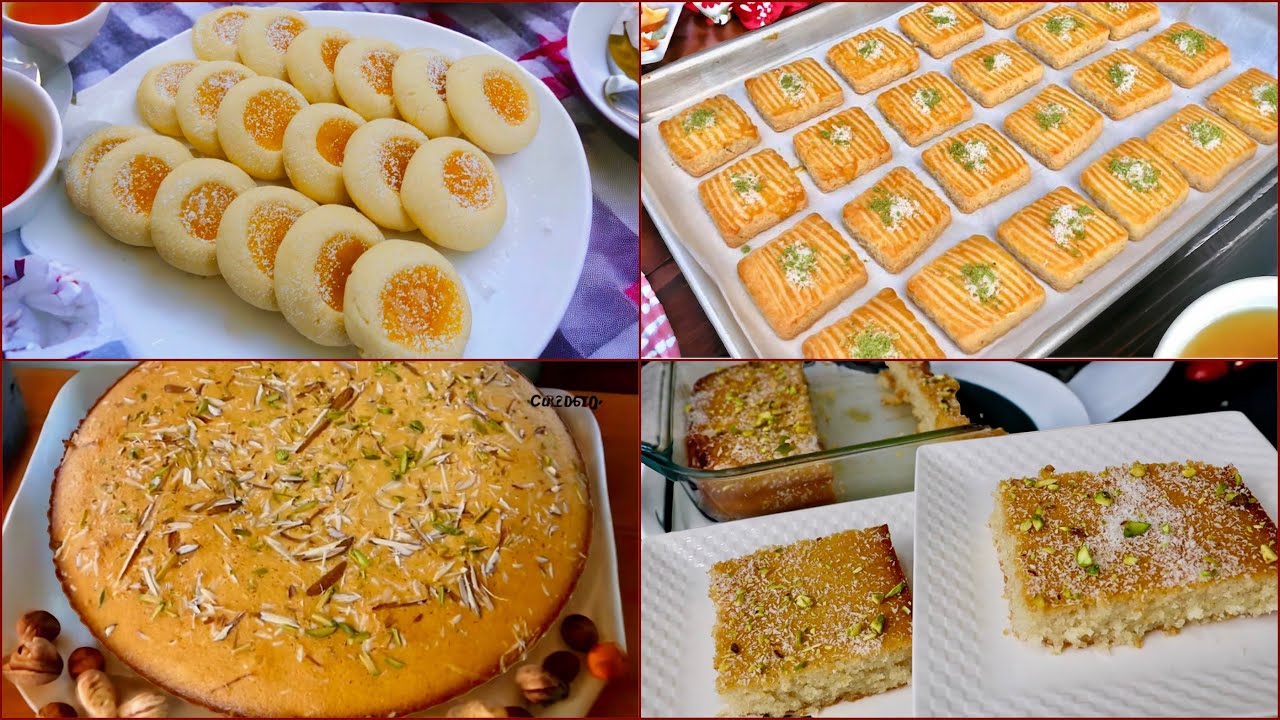 4 Different Sweet Recipes For Eid چهار نوع شیرینی برای عید Eid Special Recipe