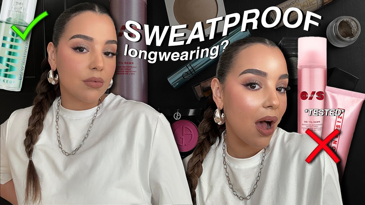 SWEAT PROOF MAKEUP ROUTINE FOR SUMMER!  *long wearing makeup*