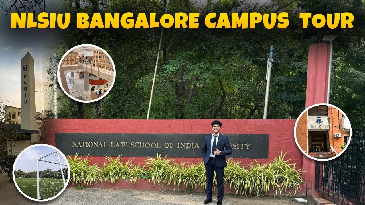 A Day in NLU Bangalore | Campus Tour + Real Student Life at India’s Top Law University